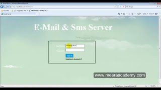 Email Server website in aspnet c [upl. by Somerville]