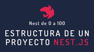 14 Nestjs de 0  100 Estructura de un proyecto Nestjs [upl. by Orual182]