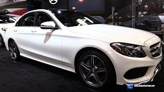 2016 MercedesBenz CClass C300 4matic  Exterior and Interior Walkaround  2016 Montreal Auto Show [upl. by Ddej643]