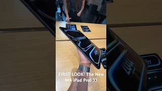 The New M4 iPad Pro w OLED Display First Look amp HandsOn apple ipadpro m4 [upl. by Atinauq]