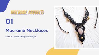 Kinds of Macramé Products and Basketry Techniques [upl. by Cornie]