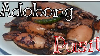 ADOBONG PUSIT dhaniel’s recipe [upl. by Darom]