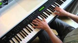 Lilium piano  keyboard played slowly [upl. by Kopple]