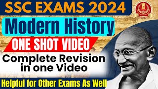 Complete Modern History For SSC CGLCHSL Mains 2023  Delhi Police 2023  Parmar SSC [upl. by Allan444]