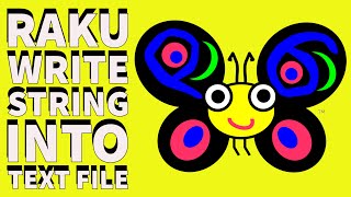 Raku Programming Tutorial Add String To File Using Prompt 2024 [upl. by Melentha]