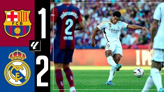 Barcelona 12 Real Madrid  HIGHLIGHTS  LaLiga 202324 [upl. by Wurtz]