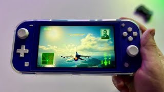 Ace Combat 7 Skies Unknown  Nintendo Switch Lite handheld gameplay  Switch Lite [upl. by Mairam]