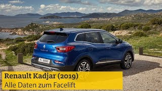 Renault Kadjar 2019 – Alle Daten zum Facelift des KompaktSUV  ADAC [upl. by Neve794]