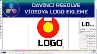 DaVinci Resolve  Videoya Logo Ekleme [upl. by Vedis]