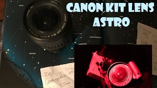 Canon 18 55mm kit lens for Astrophotography [upl. by Erastatus]