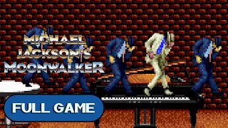 Michael Jacksons Moonwalker GENESIS MEGA DRIVE FULL GAME Longplay Gameplay Walkthrough Playthrough [upl. by Mag]