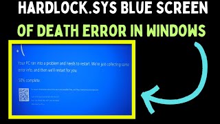 How to Fix hardlocksys Blue Screen of Death Error in Windows 11 [upl. by Ademordna802]