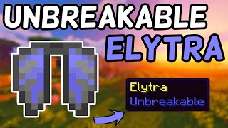 How To Get an Unbreakable Elytra in Minecraft 2020 [upl. by Bernat214]