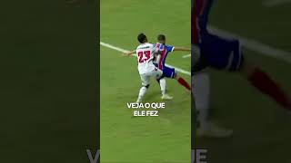 EXPULSO JOGADOR DO VITORIA CHUTA CAIO ALEXANDRE FORA DO CAMPO E É EXPULSO DO BAVI futebol bahia [upl. by Naara]