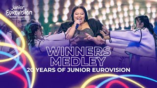 20 Years of Junior Eurovision  Winners Medley  JESC2022 [upl. by Howland797]