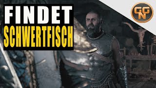 Assassins Creed Odyssey Guide  So findet Ihr Schwertfisch  Blut im Wasser Quest [upl. by Kahaleel]