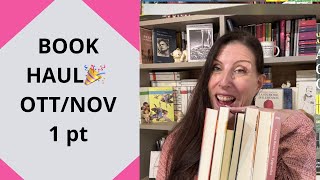 BOOKHAUL ottnov ‘23 1pt AUTOREGALI  COLLABORAZIONI E REGALI 🎉😍 consiglidiletturabookhaul [upl. by Nuli]