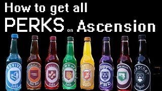 HOW TO GET ALL 6 PERKS IN ASCENSION TUTORIAL Includes High Round Tutorial Commentary [upl. by Lalla]