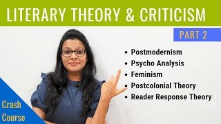 Literary Theory amp Criticism Crash Course for UGC NET English Part 2 [upl. by Andrei106]