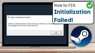 How To Fix Steam Initialization Failed Error Easy Fix [upl. by Isak894]