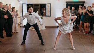 Best Wedding Dance Ever – Surprise First Dance to Epic Song Mashup [upl. by Salot]