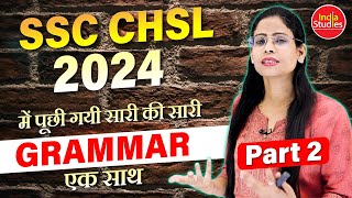 SSC CHSL 2024  All Grammar Questions  2  For All Govt Exams  Soni Maam [upl. by Iolande288]