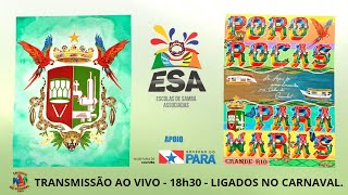 LANÇAMENTO DA SINOPSE DA GRANDE RIO EM BELÉM  CARNAVAL 2025 [upl. by Campagna]