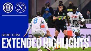 EXTENDED HIGHLIGHTS  INTER 32 NAPOLI  A topsyturvy encounter ends in victory 🍿💪🖤💙 [upl. by Corydon]