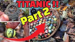 💥 2024 Bottle Digging Dump Digging 15 💥 Vintage Marbles TITANIC WW2 Cap Badge PART TWO © [upl. by Nahtanhoj]