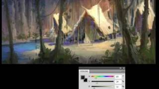 Digital Painting Sketch and Tips [upl. by Anaihsat]