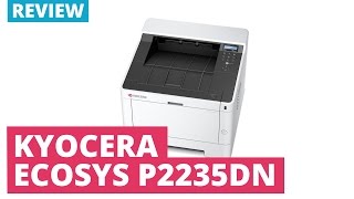 Kyocera ECOSYS P2235dn A4 Mono Laser Printer [upl. by Sussman]