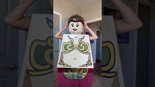 Lego Leia cosplay  Mini figure  Star Wars shorts [upl. by Brookner]