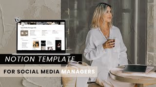 Notion Social Media Content Calendar [upl. by Lohner]