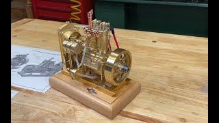 Miniature Gas Engine H74 [upl. by Eityak]