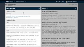 Basic D2L Navigation D2L 103 [upl. by Liu]