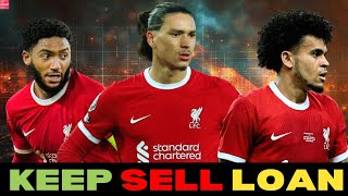 The Liverpool Squad Shuffle  Players To Retain amp Sell [upl. by Shear573]