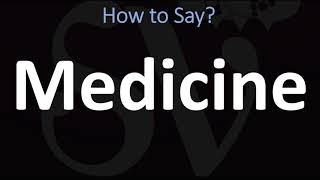 How to Pronounce Medicine CORRECTLY [upl. by Llerol]