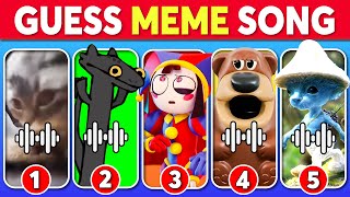 Guess The MEME amp Who DANCES Better 💃🎶 Pomni Freddy Fazbear Toothless Dance Chipi Chapa [upl. by Kcirej255]