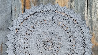 Серветка Чарівна тканина 7778 ряд  Arcanowaeave doily [upl. by Eliason]