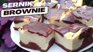 PRZEPIS NA KETO SERNIK NAJLEPSZY SERNIKOBROWNIE [upl. by Inaffyt]