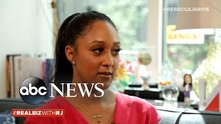 Tamera Mowry on Real Biz with Rebecca Jarvis [upl. by Enirok]