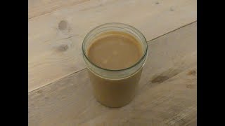 Rezept Erdnussbutter 100 vegan [upl. by Yadrahs]