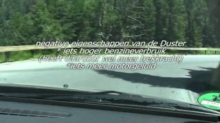 dacia duster in de bergen [upl. by Ahsap]