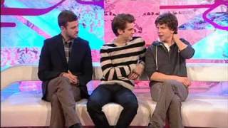 Jesse Eisenberg Andrew Garfield amp Justin Timberlake T4 Part One [upl. by Nowd625]