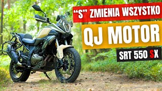 QJ MOTOR SRT 550 SX  Mała Zmiana w Nazwie a Wielka w Rzeczywistości [upl. by Enelie376]