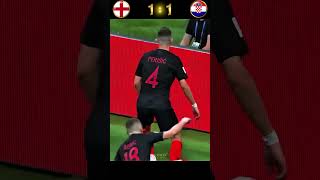 Higlights England  Croatia  Fifa World Cup 2018 fifaworldcup hihlight football [upl. by Ihtraa]