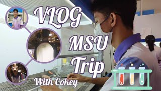 VLOG  MSU Trip With Cokey 2 วันที่ มมส ทำอะไรบ้าง [upl. by Aihtyc]