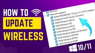 How to Update WiFi Drivers on Windows 1011 A StepbyStep Guide [upl. by Procto]