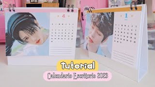 Haz Tú Propio Calendario de Escritorio 2023 Kpop  Plantillas Gratis  BTS  TWICE MAMAMOO [upl. by Gould47]