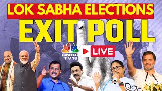 Exit Poll 2024 LIVE NDA Vs INDIA Alliance  PM Modi  Lok Sabha Elections 2024  BJP vs Congress [upl. by Marcus]